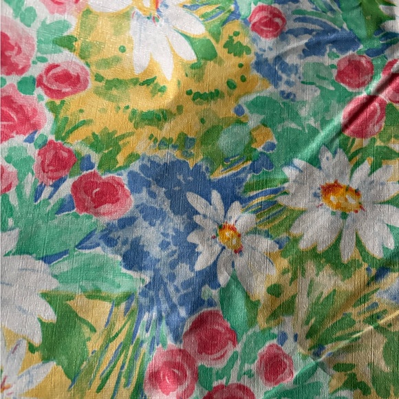 Floral round table cloth - Picture 7 of 8